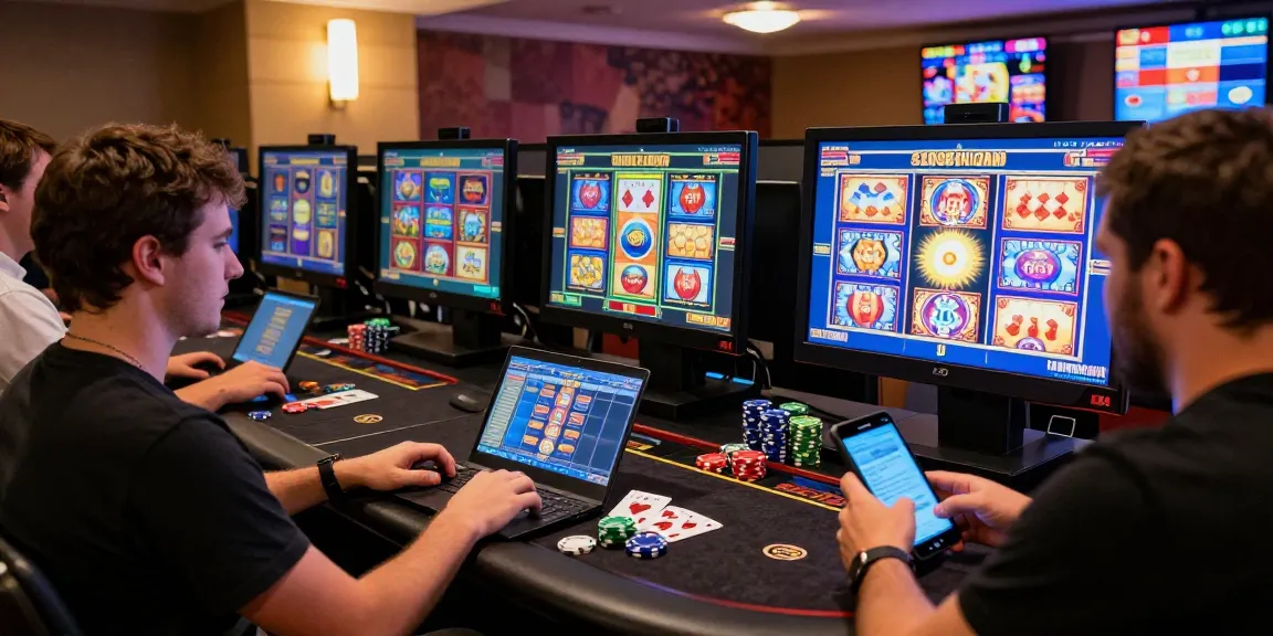 Pengalaman situs slot yang menarik dengan pemain terlibat di layar mereka.