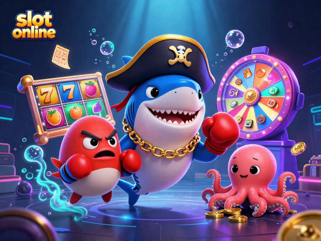 Engage in thrilling slot online action with vibrant characters and dynamic gameplay elements.