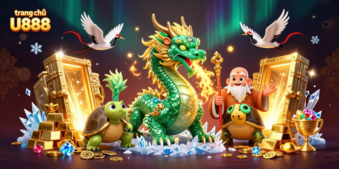 Experience the thrill of gaming at trang chủ U888 with vibrant scenes of luck and riches.