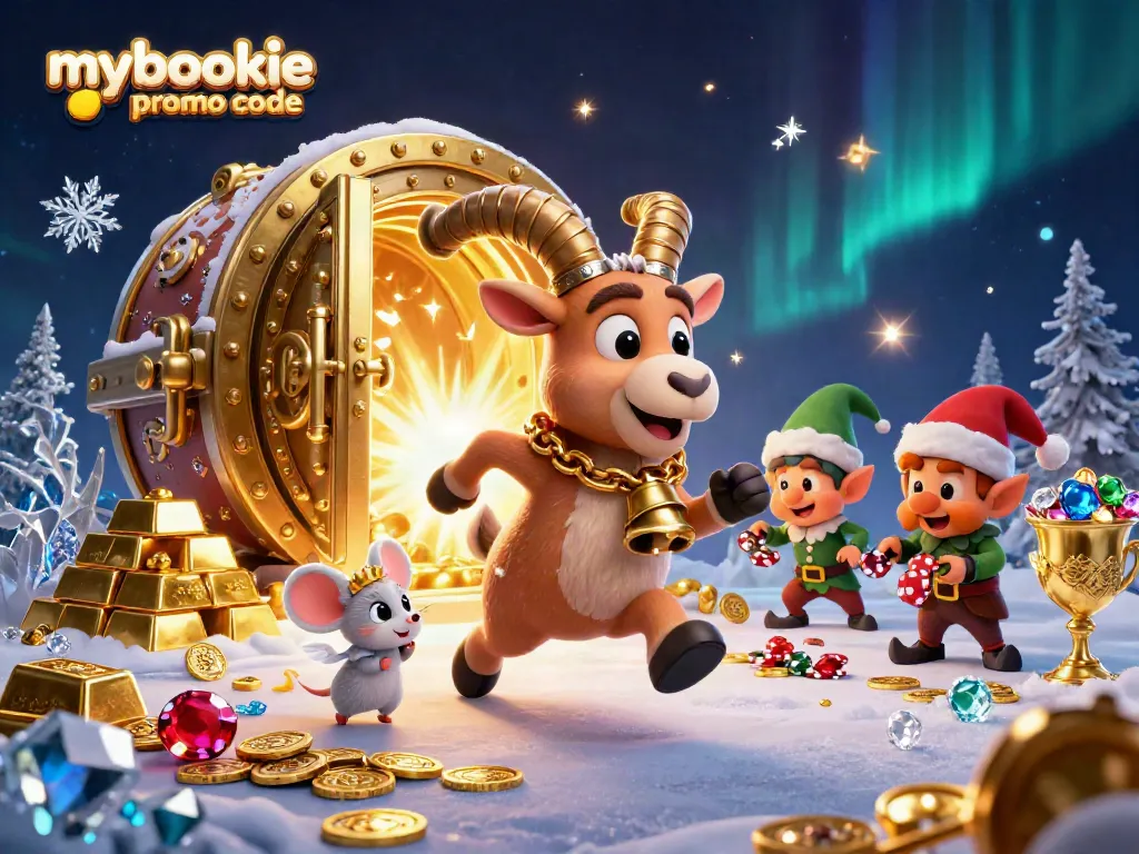 Activate winning strategies with the mybookie promo code in a festive holiday casino setting.