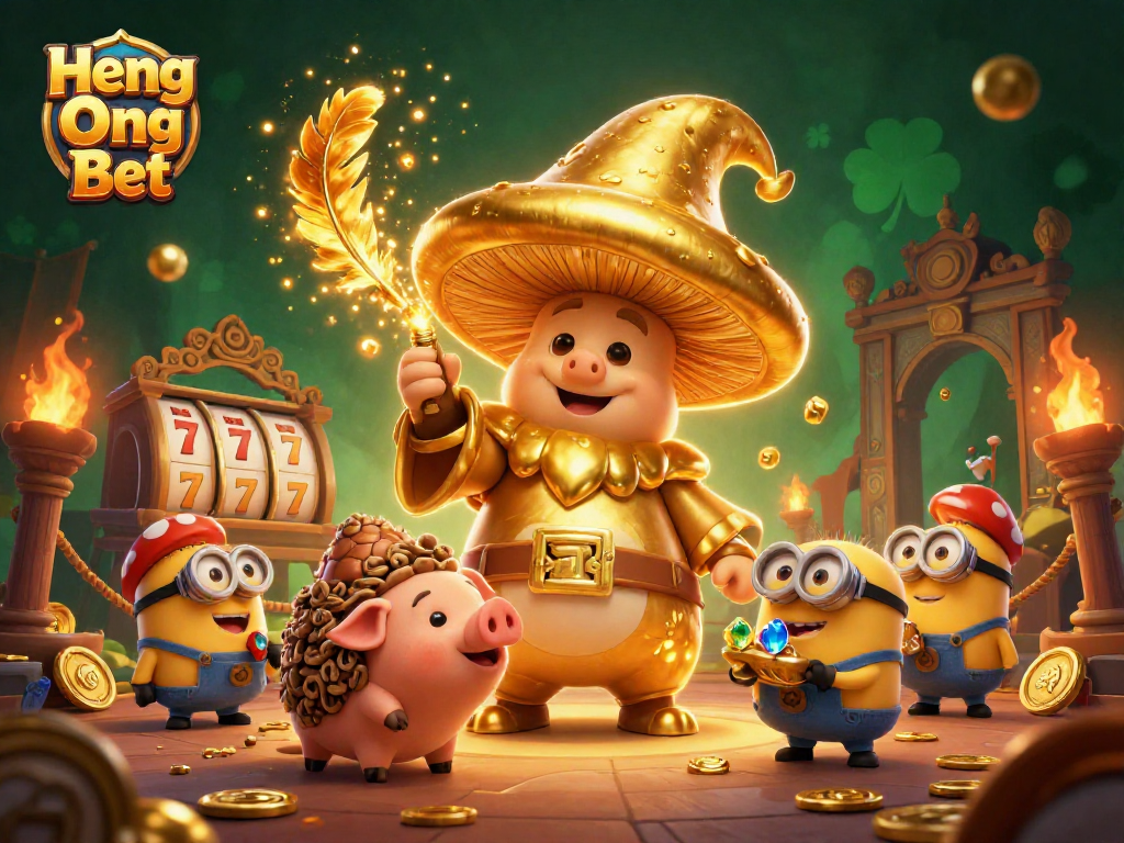 Engage with magical treasures in Heng Ong Bet's vibrant casino adventure