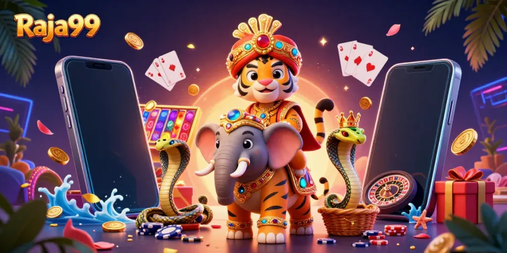 Raja99 menawarkan pengalaman bermain slot dengan mesin slot berwarna-warni yang menguntungkan.