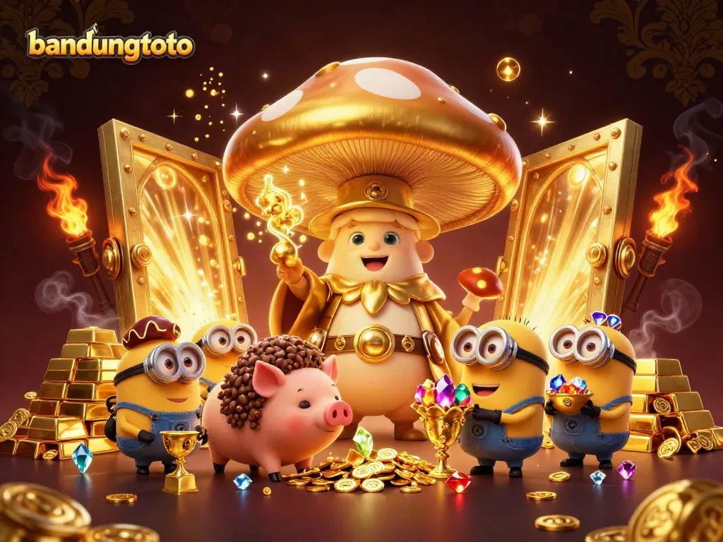 Experience the excitement with bandungtoto's magical gaming treasure, filled with gold and jewels.