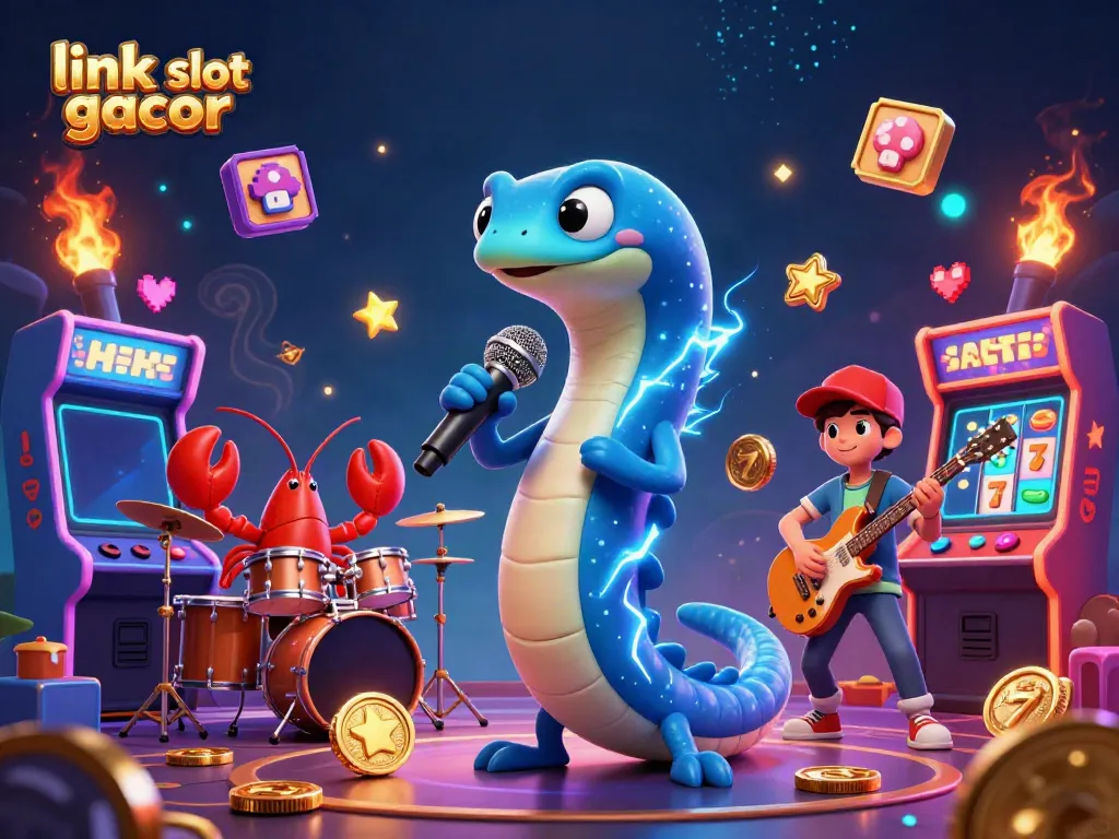 Engage with the electrifying underwater scene showcasing the link slot gacor amidst dynamic casino elements.