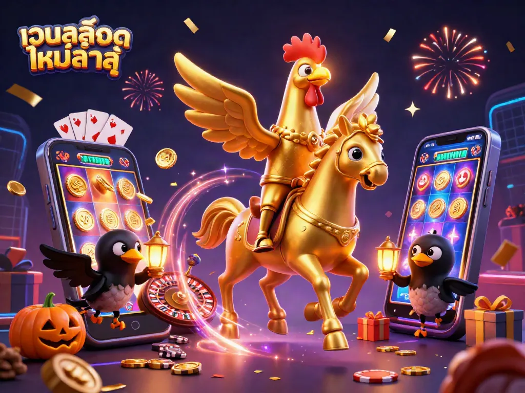 เว็บสล็อตใหม่ล่าสุด สร้างความตื่นเต้นในคาสิโนด้วยเกมที่มอบโอกาสชนะมากมาย