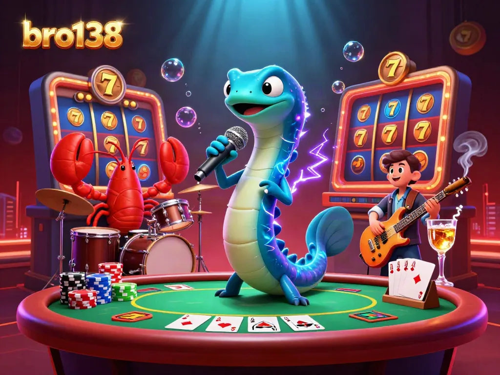 Experience thrilling gameplay at bro138 with exciting underwater casino themes and dynamic characters.
