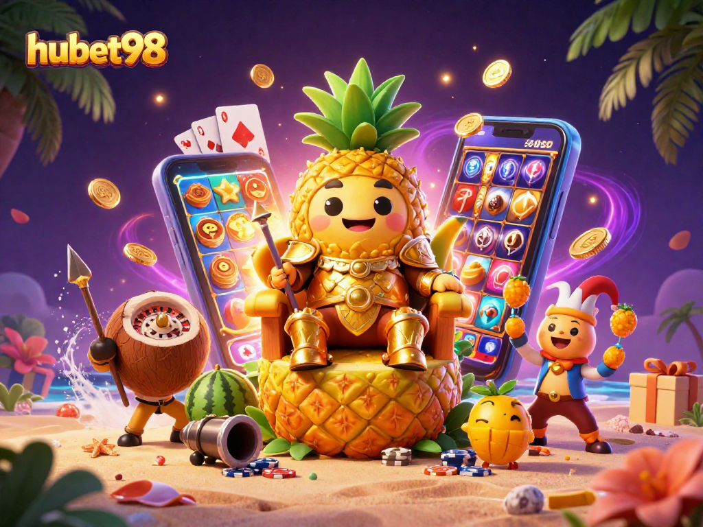 Engage with hubet98's vibrant gaming scene featuring dynamic characters and exciting game elements.