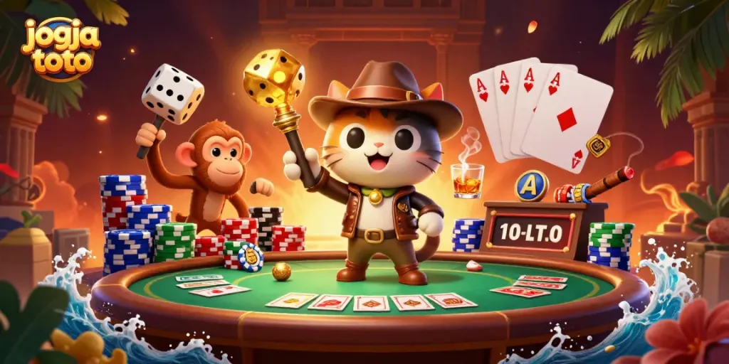 Engage in exciting gameplay at jogja toto with our vivid slot adventures, showcasing dynamic casino elements.